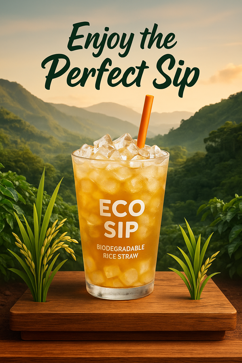 Plant-Based Straws That Don’t Sog – EcoSip (8mm)